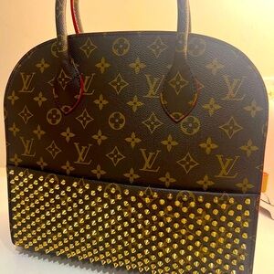 Limited edition, Christian Louboutin, Louis Vuitton bag monogram bag.
